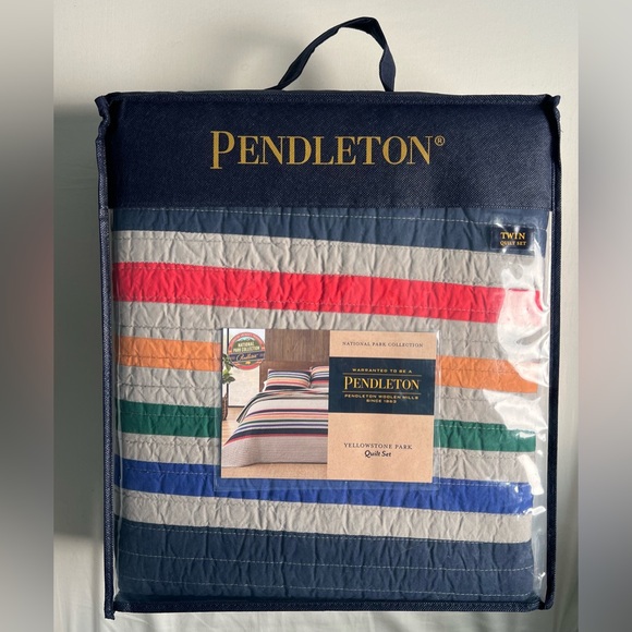 Pendleton | Bedding | New Pendleton Yellowstone National Park Pieced ...